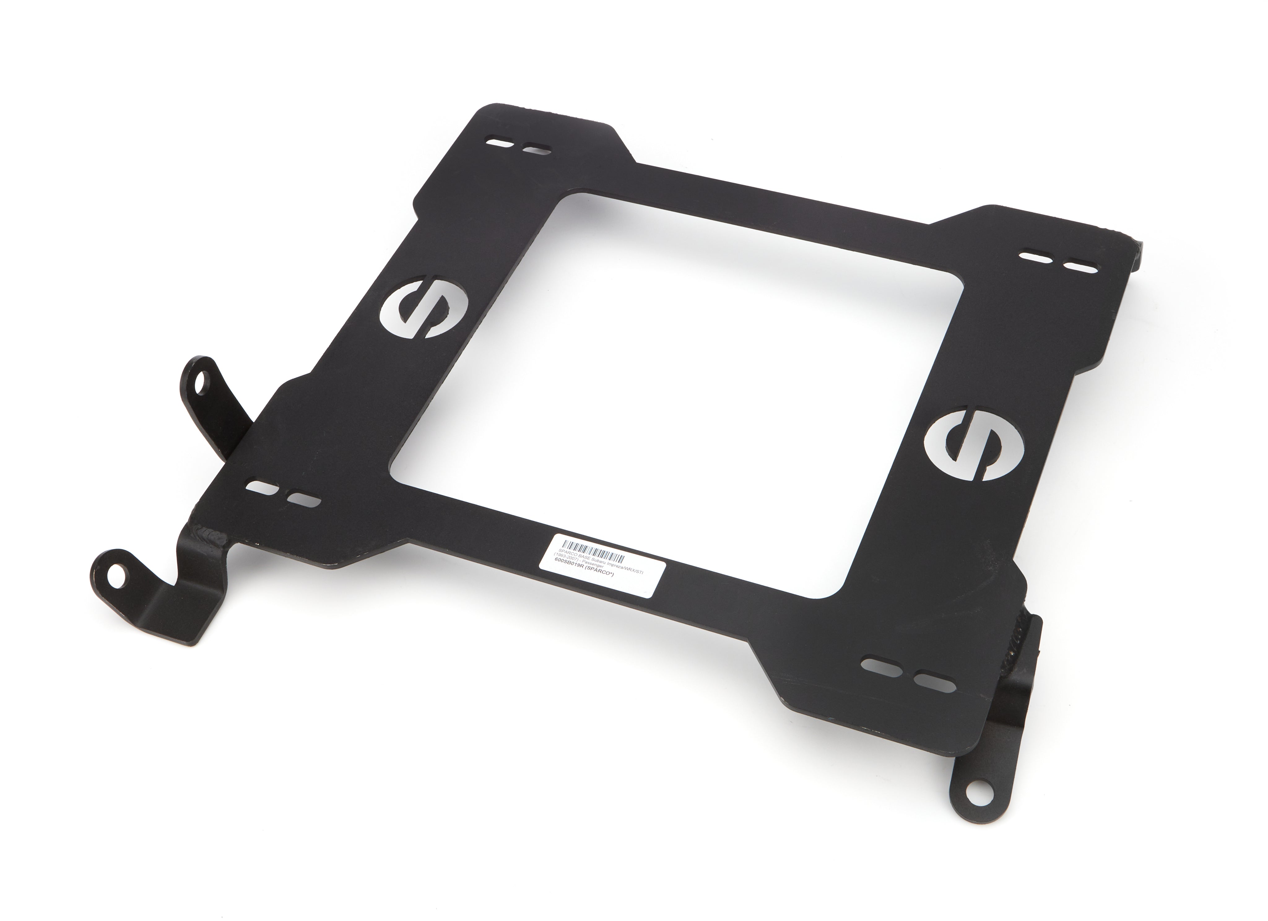 Sparco 600 Series Seat Adapter Bracket - Passenger Side - Black - Subaru WRX or STI 1993-2007