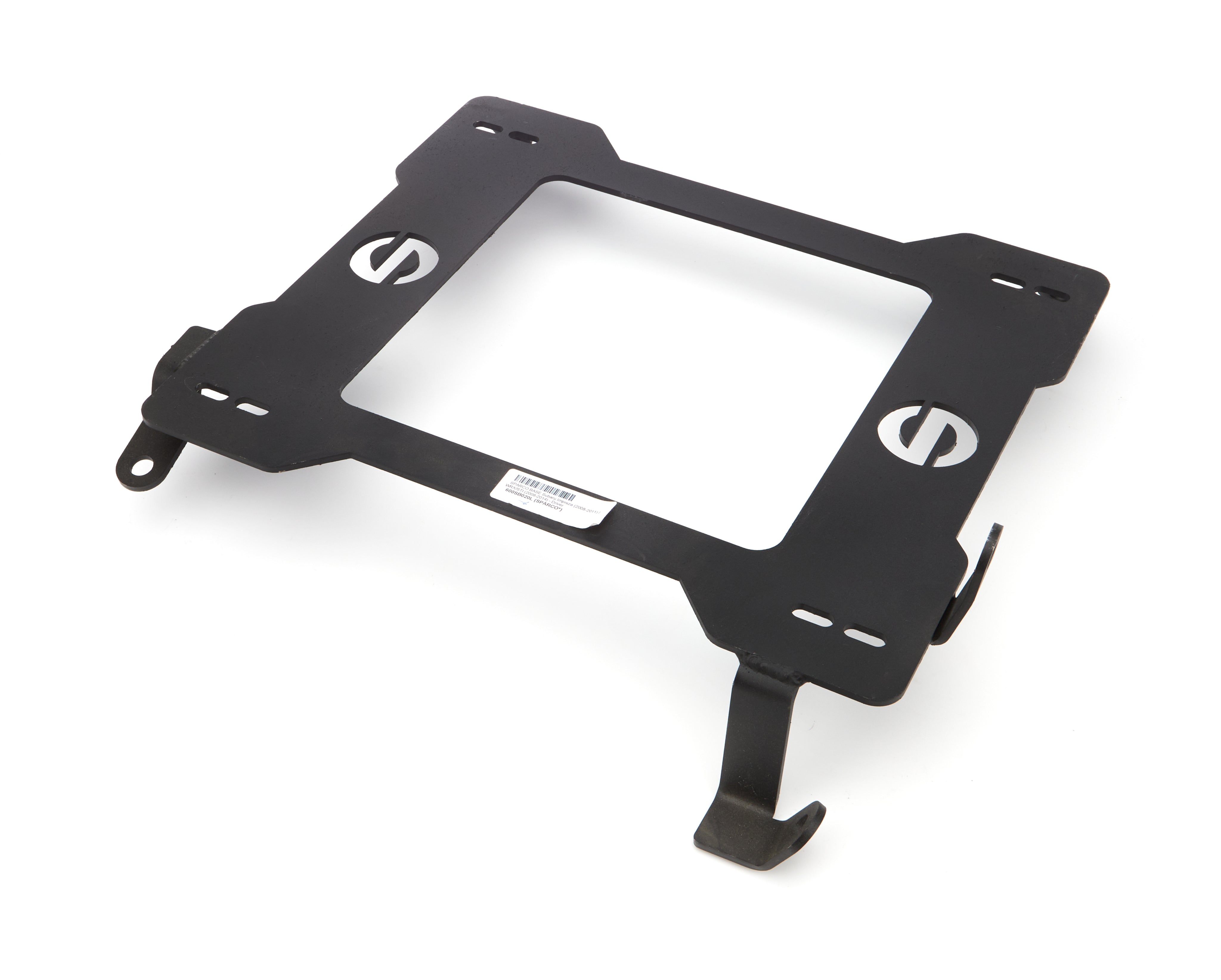 Sparco 600 Series Seat Adapter Bracket - Driver Side - Black - Subaru WRX or STI 2008-14