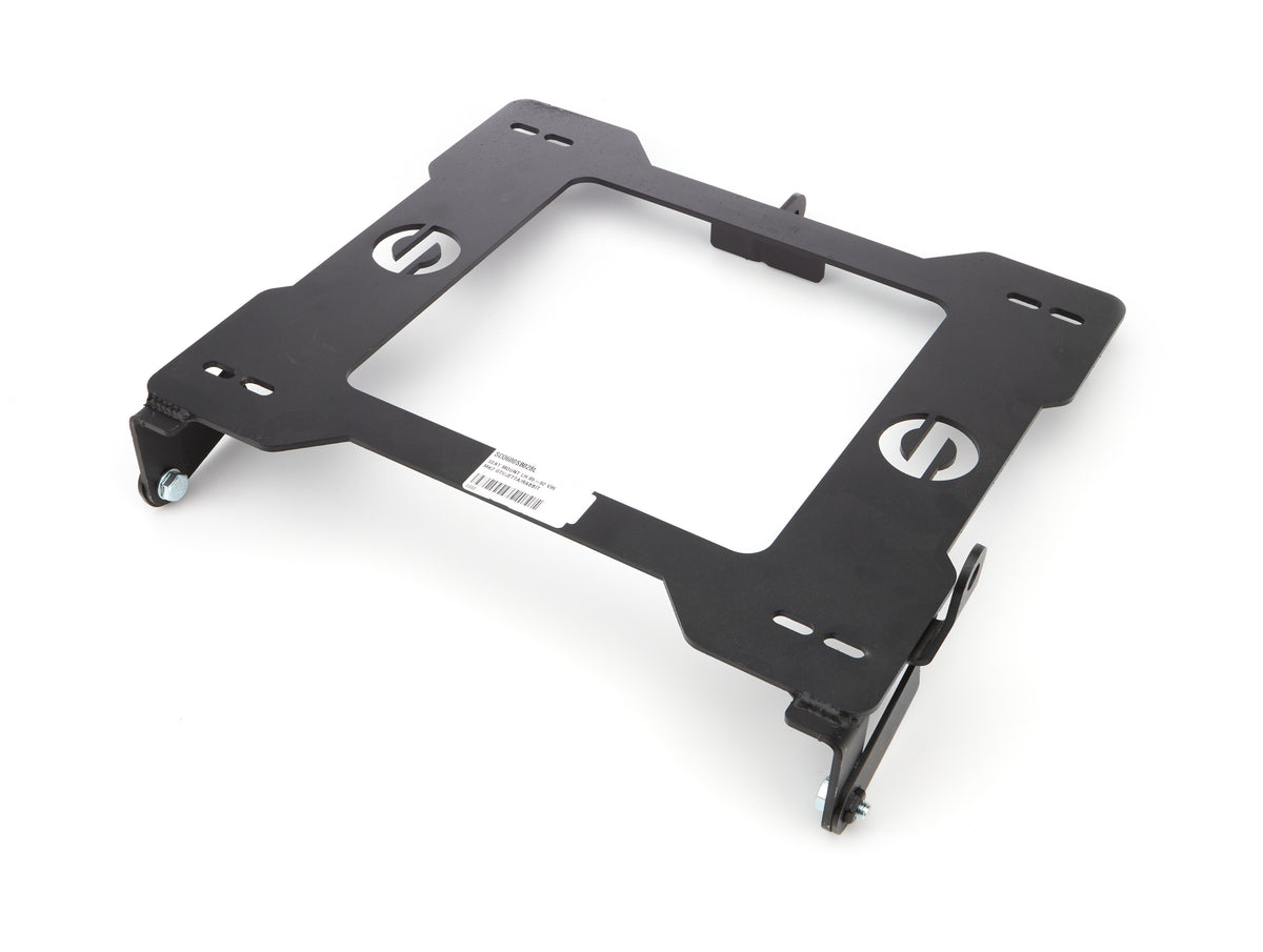 Sparco 600 Series Seat Adapter Bracket - Driver Side - Black - Volkswagen GTI / Jetta / Rabbit 1985-92