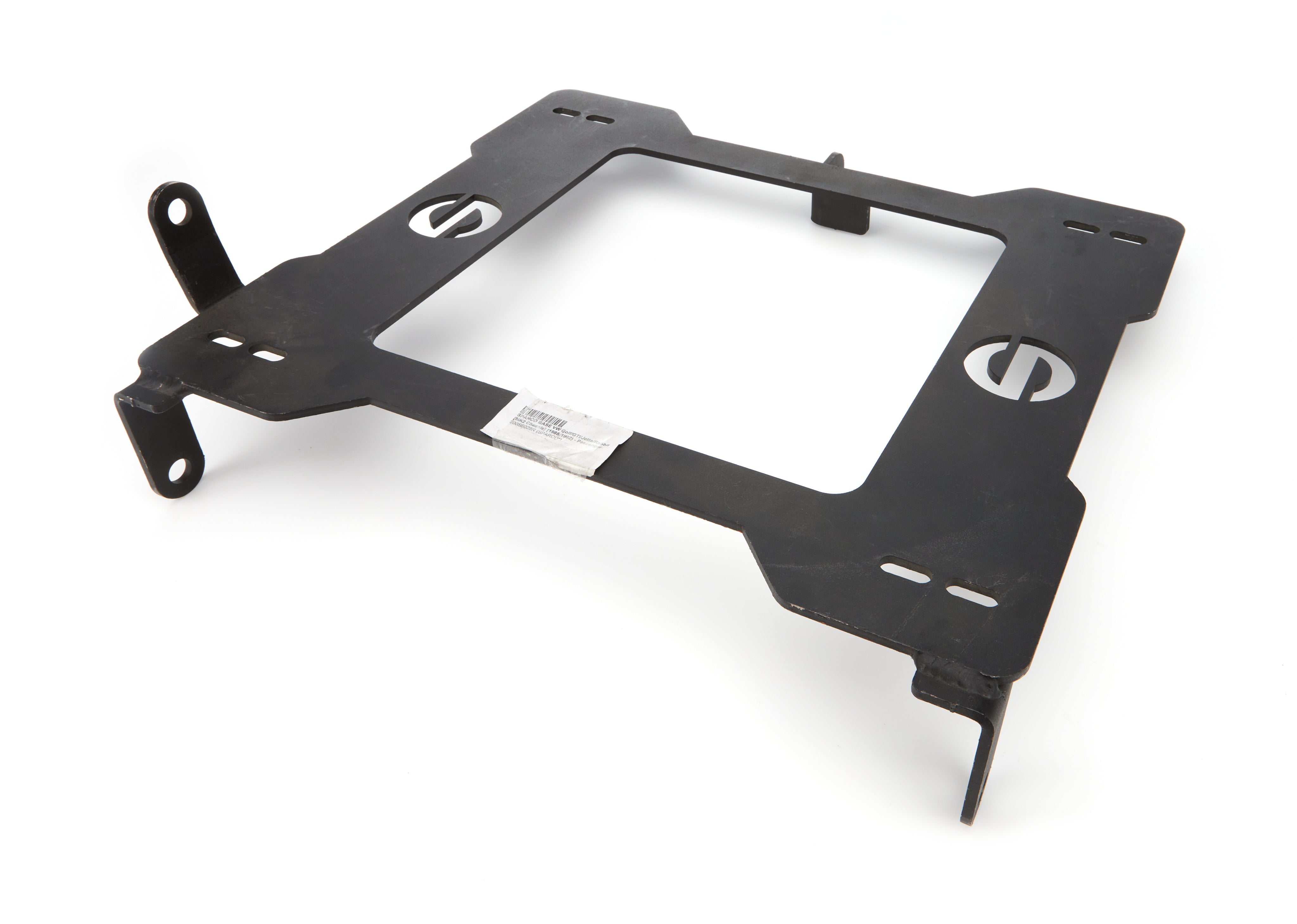 Sparco 600 Series Seat Adapter Bracket - Passenger Side - Black - Volkswagen GTI / Jetta / Rabbit 1985-92