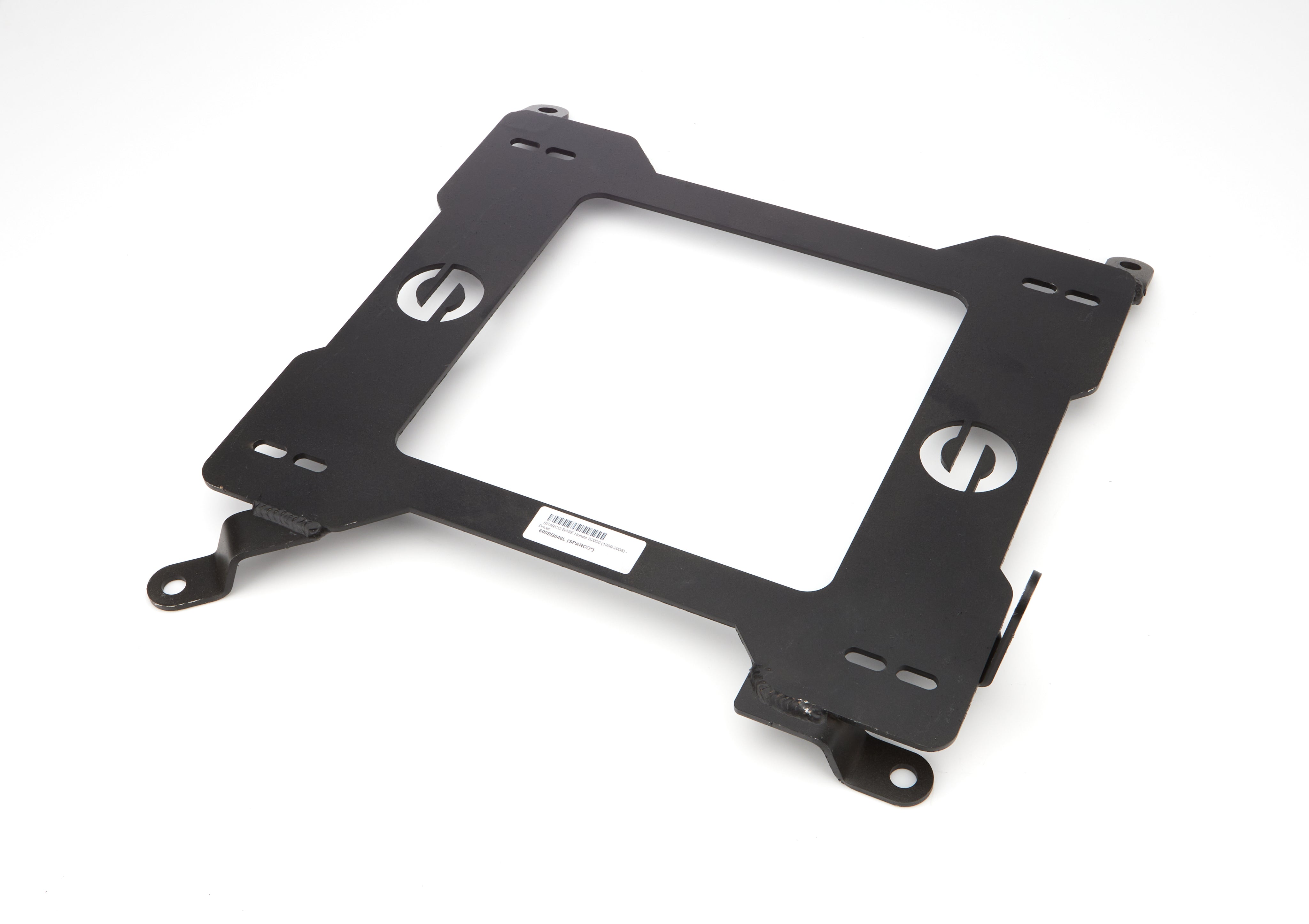 Sparco 600 Series Seat Adapter Bracket - Driver Side - Black - Honda S2000 1999-2003