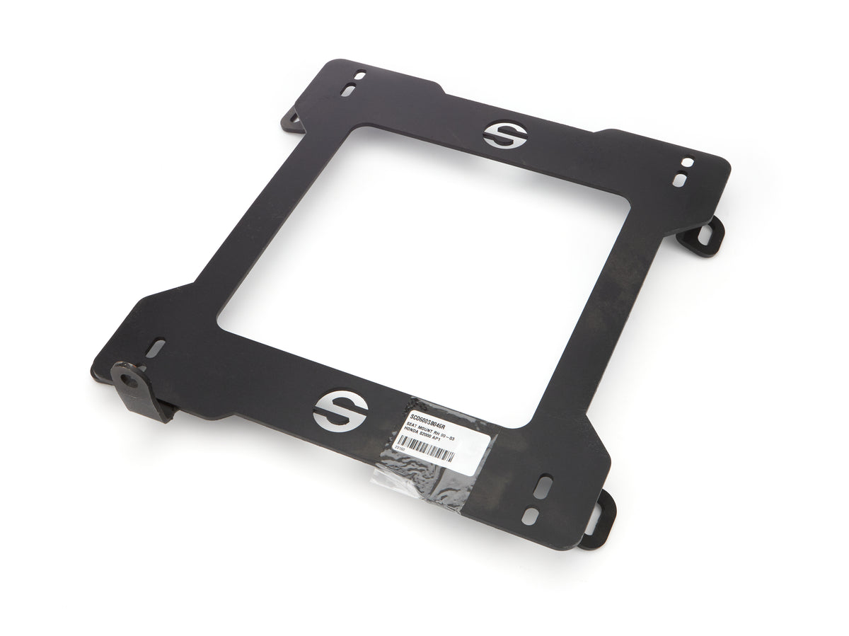 Sparco 600 Series Seat Adapter Bracket - Passenger Side - Black - Honda S2000 1999-2003