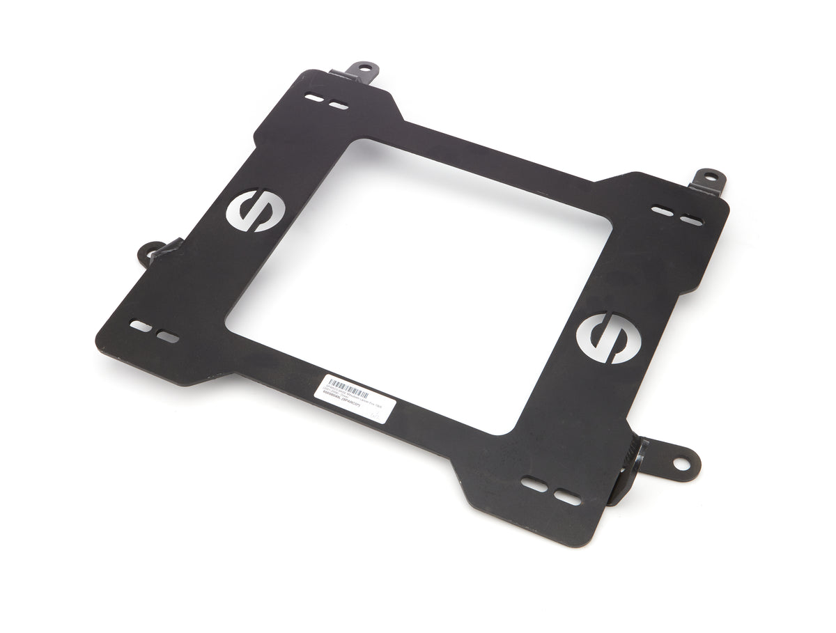 Sparco 600 Series Seat Adapter Bracket - Driver Side - Black - Mitsubishi Lancer Evolution 2001-07