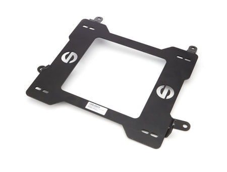 Sparco 600 Series Seat Adapter Bracket - Driver Side - Black - Mitsubishi Lancer Evolution 2001-07