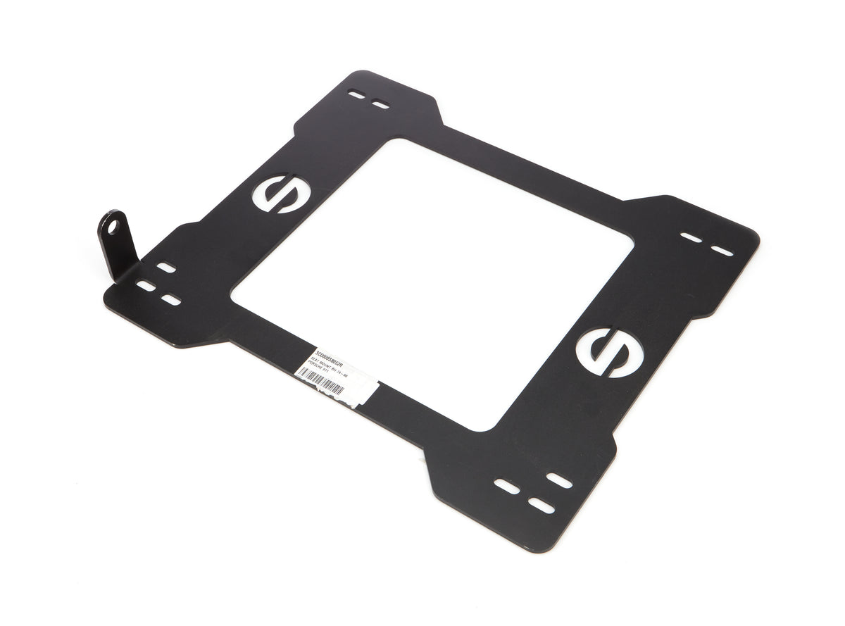Sparco 600 Series Seat Adapter Bracket - Passenger Side - Black - Porsche 911 1974-98