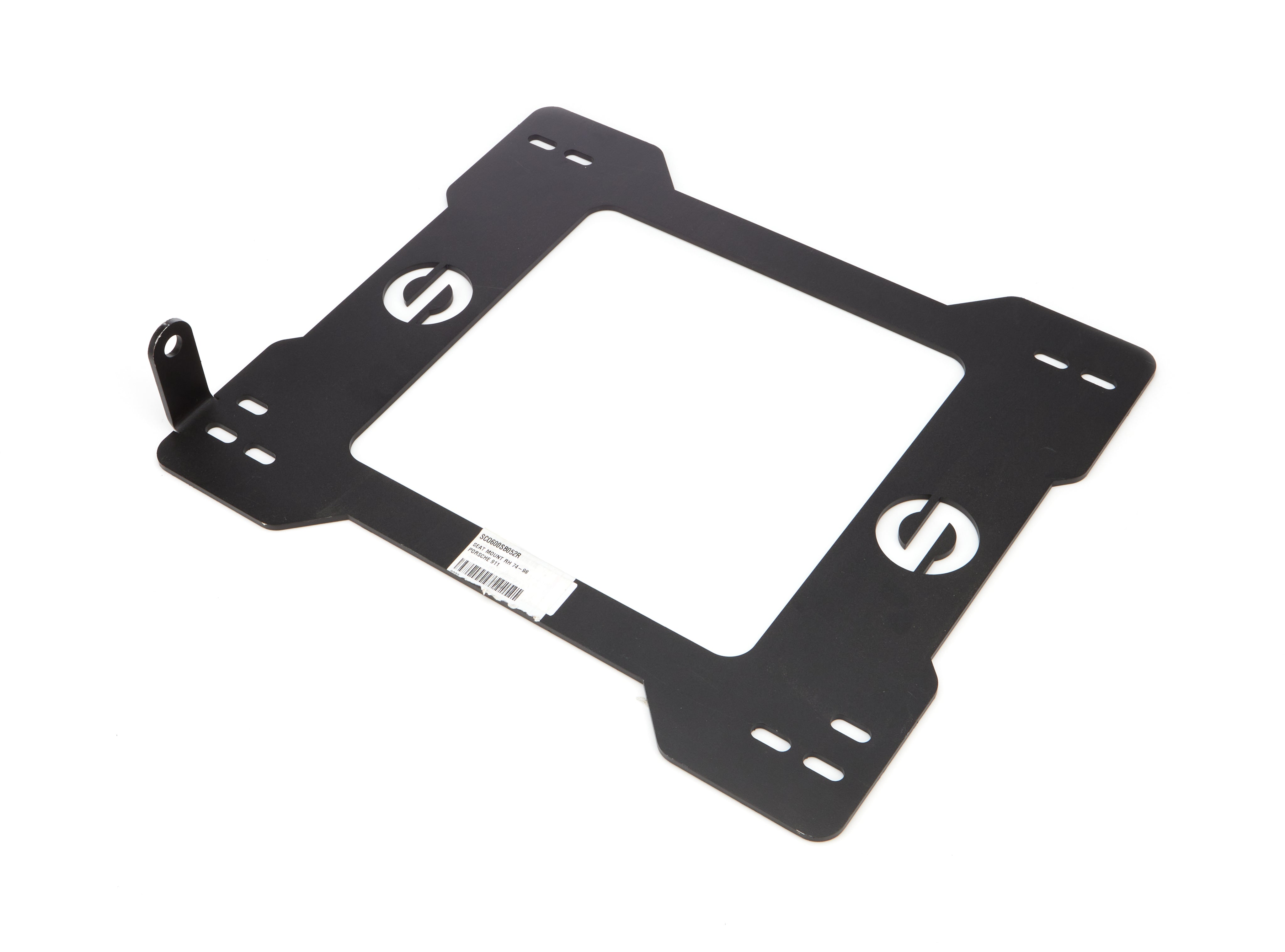 Sparco 600 Series Seat Adapter Bracket - Passenger Side - Black - Porsche 911 1974-98