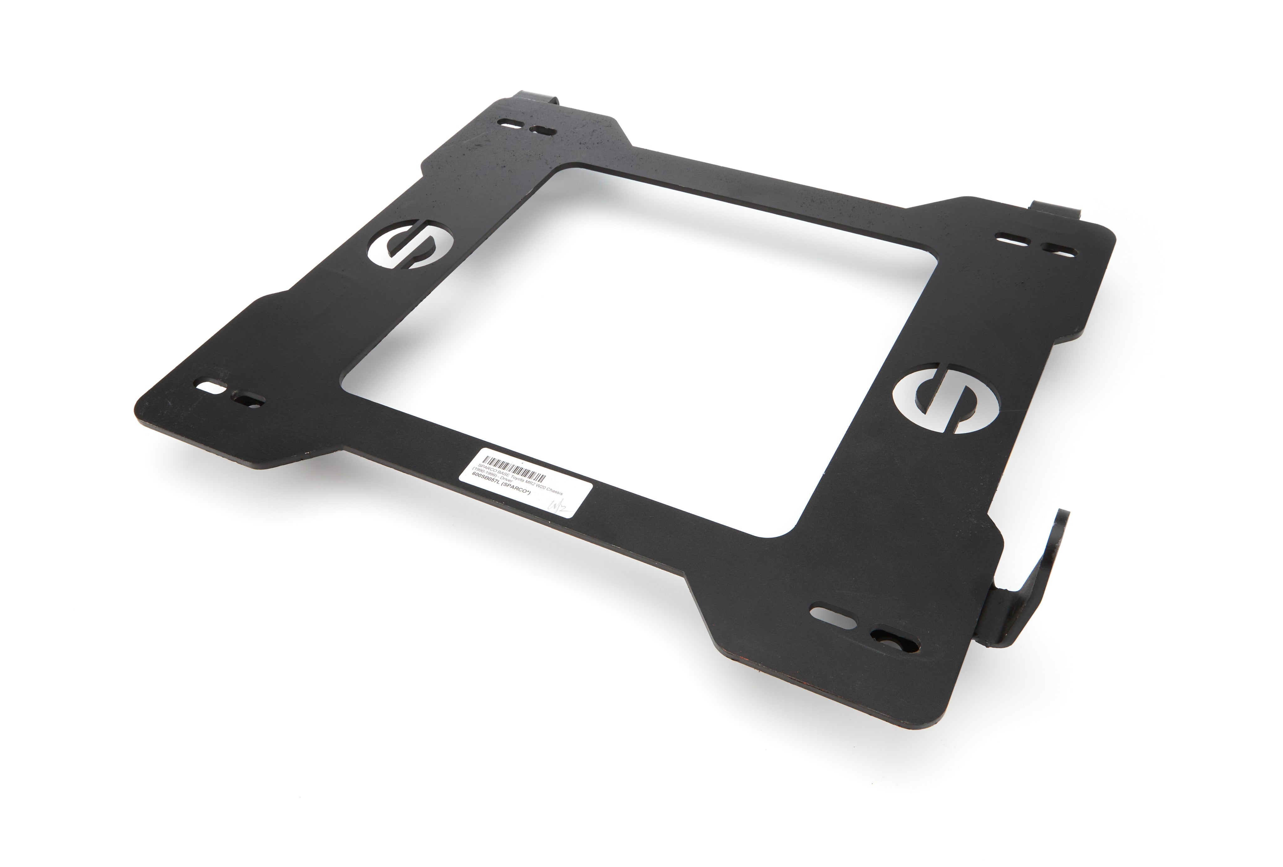 Sparco 600 Series Seat Adapter Bracket - Driver Side - Black - Toyota MR2 1990-99