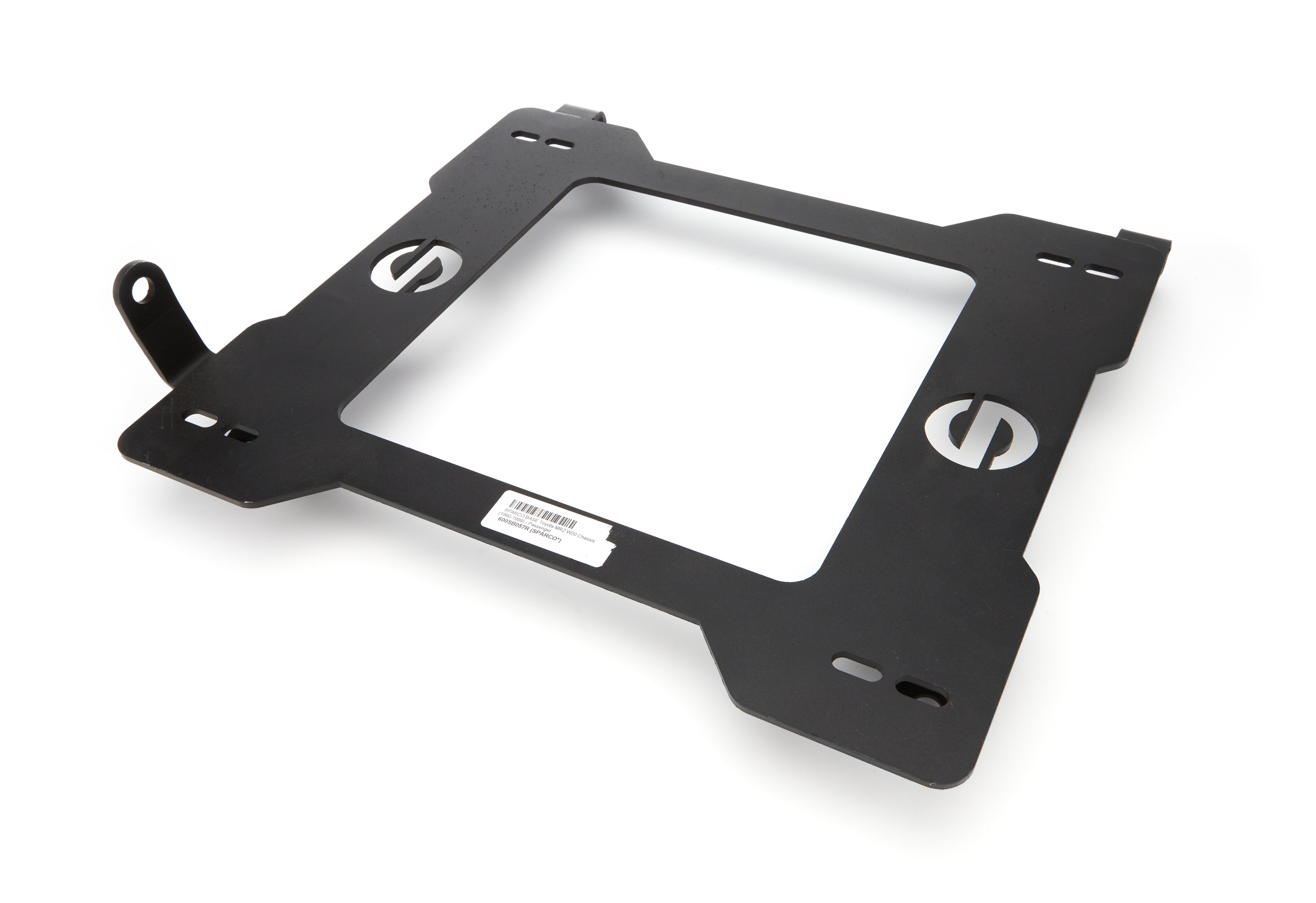 Sparco 600 Series Seat Adapter Bracket - Passenger Side - Black - Toyota MR2 1990-99