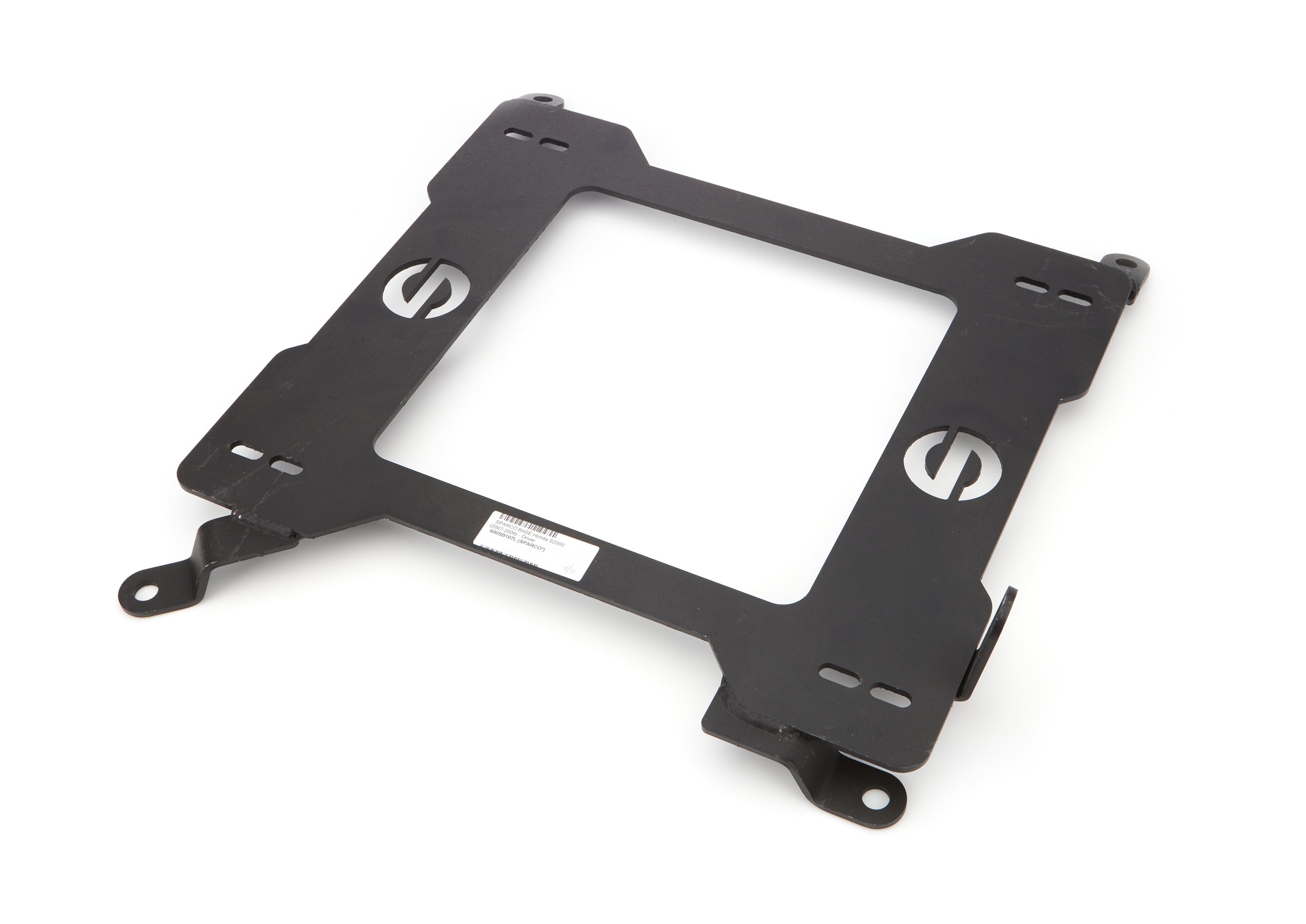 Sparco 600 Series Seat Adapter Bracket - Driver Side - Black - Honda S2000 2004-09