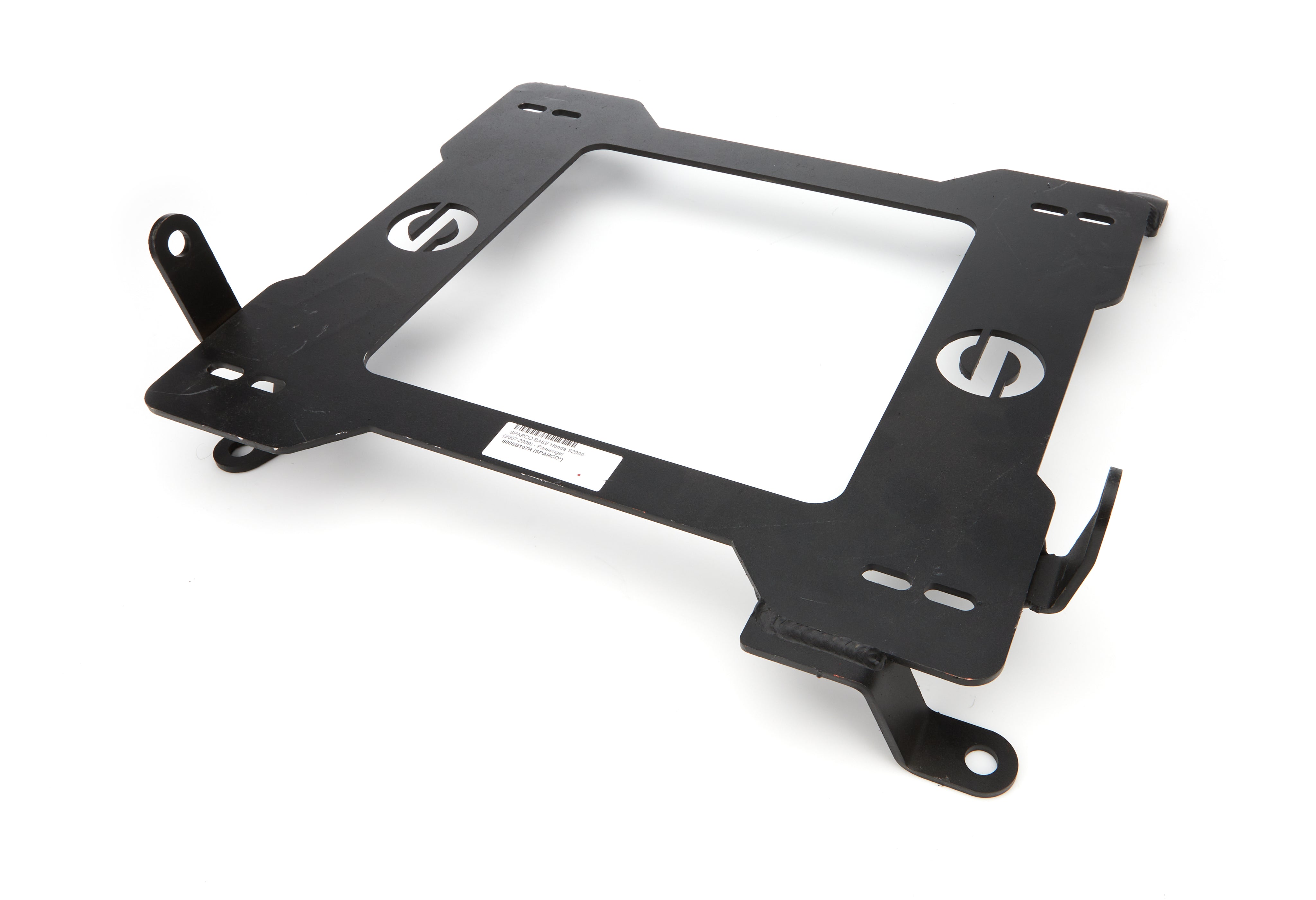 Sparco 600 Series Seat Adapter Bracket - Passenger Side - Black - Honda S2000 2004-09