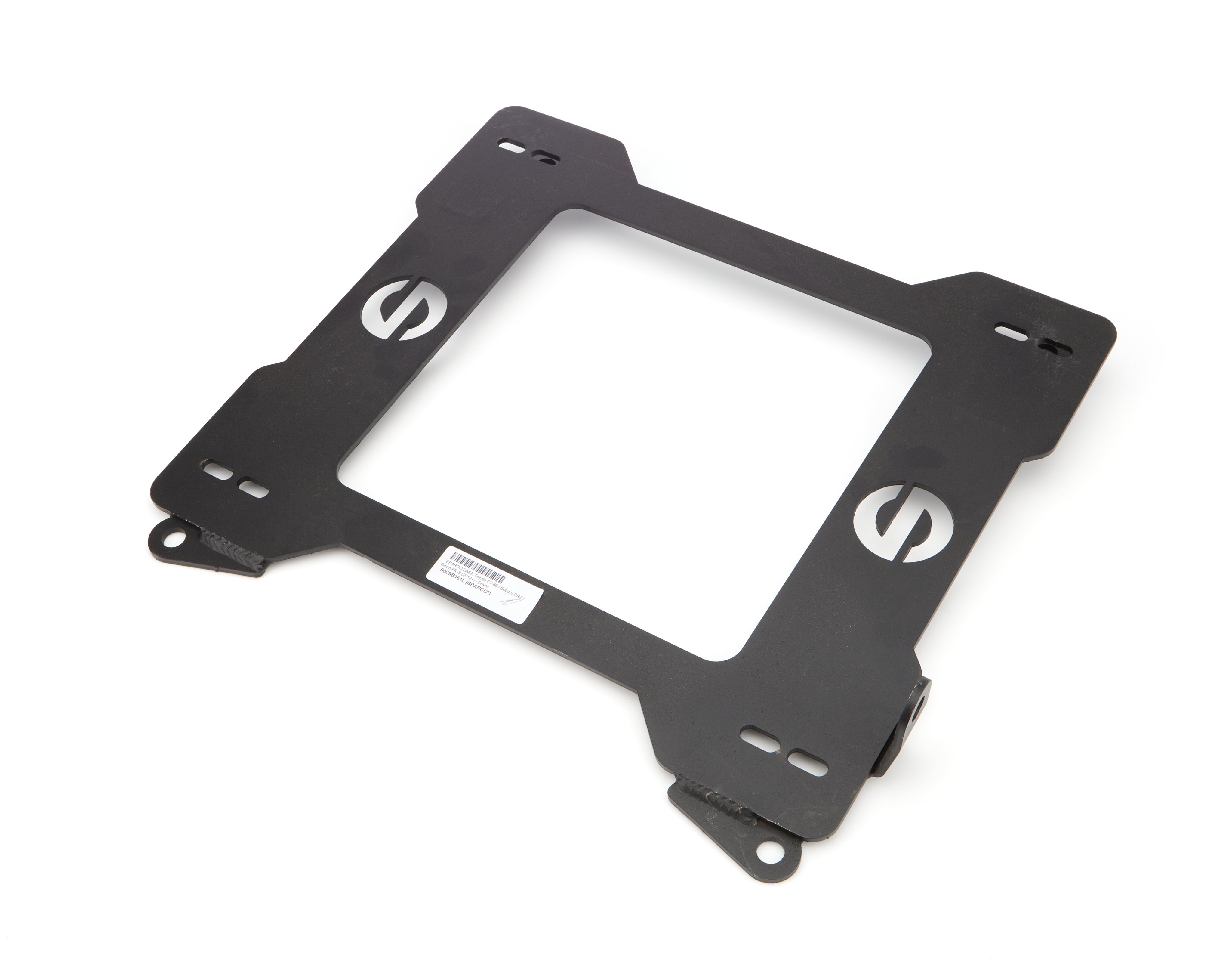 Sparco 600 Series Seat Adapter Bracket - Driver Side - Black - Subaru BRZ / Scion FR-S 2012-22
