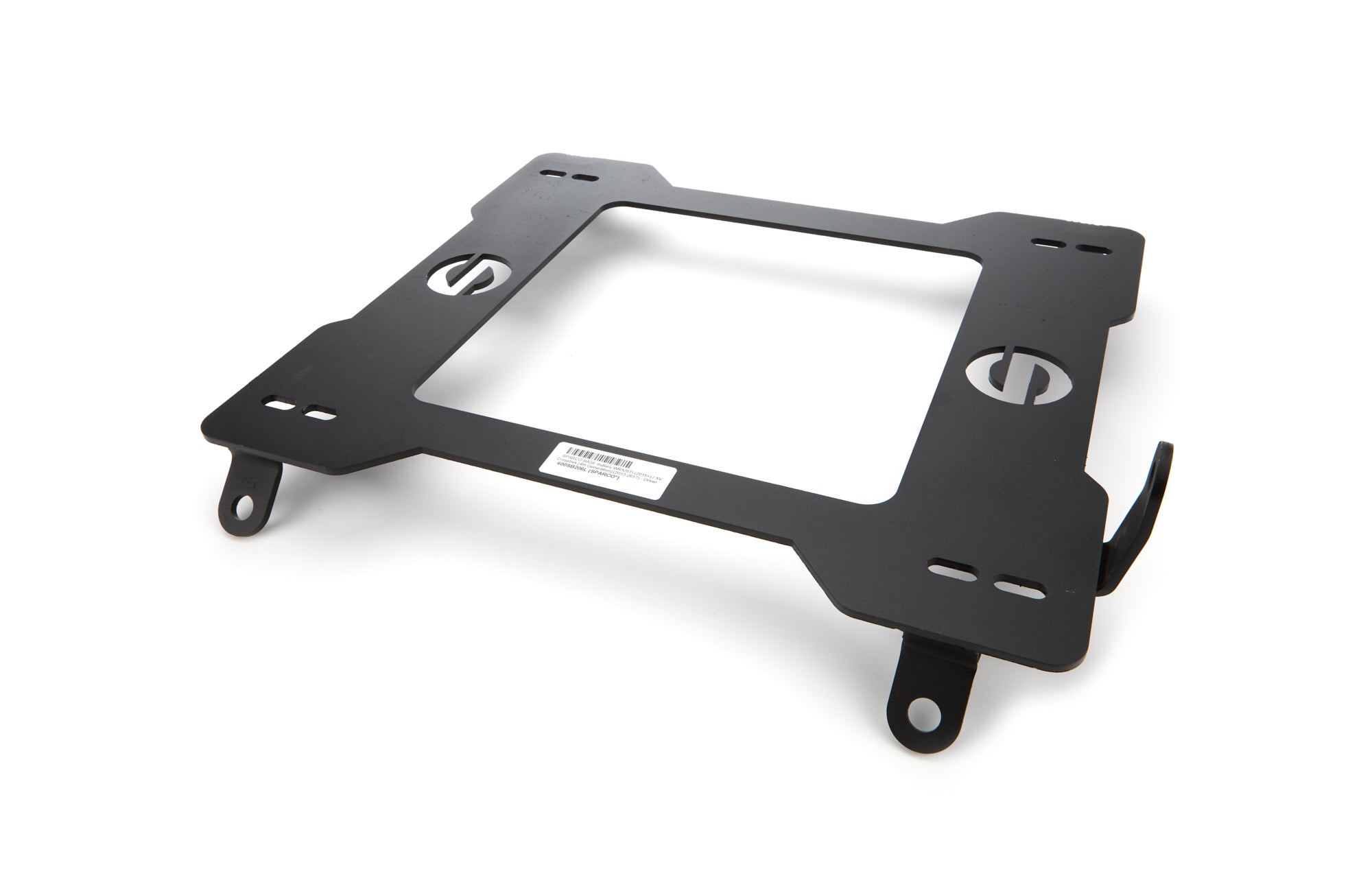 Sparco 600 Series Seat Adapter Bracket - Driver Side - Black - Subaru WRX / STI 2015-22