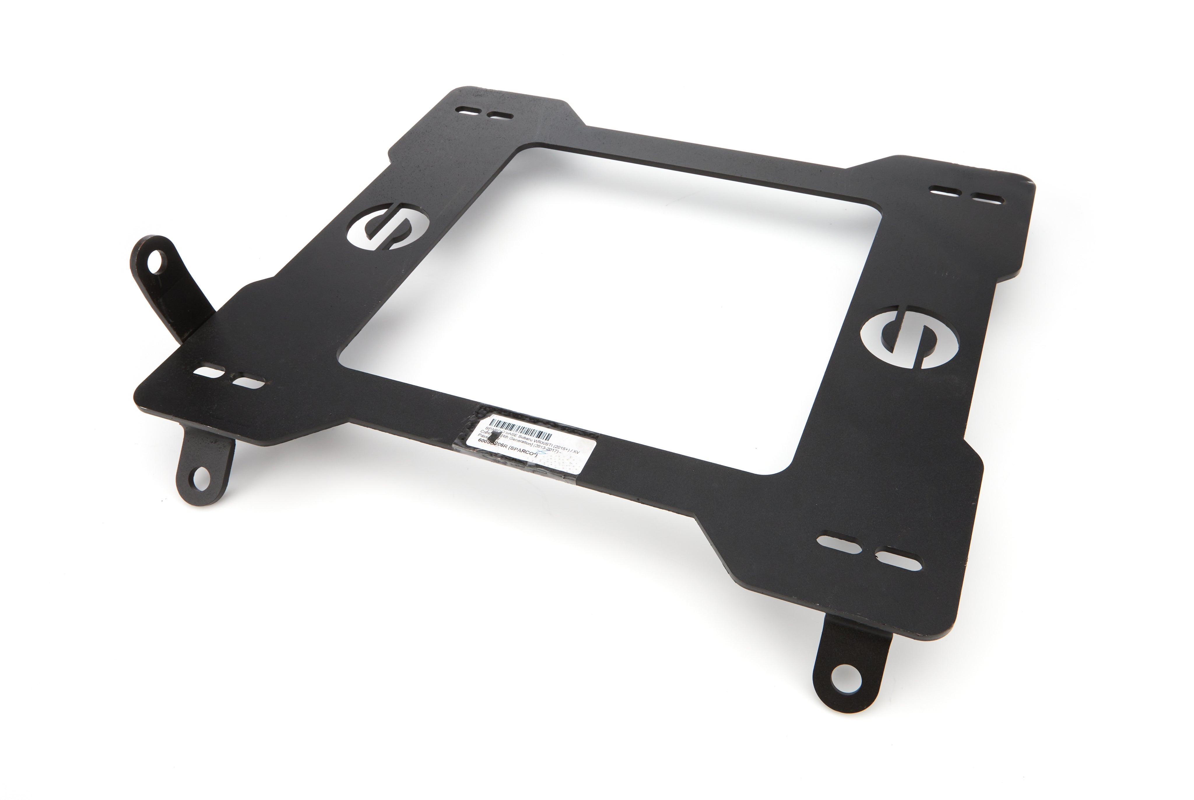 Sparco 600 Series Seat Adapter Bracket - Passenger Side - Black - Subaru WRX / STI 2015-22