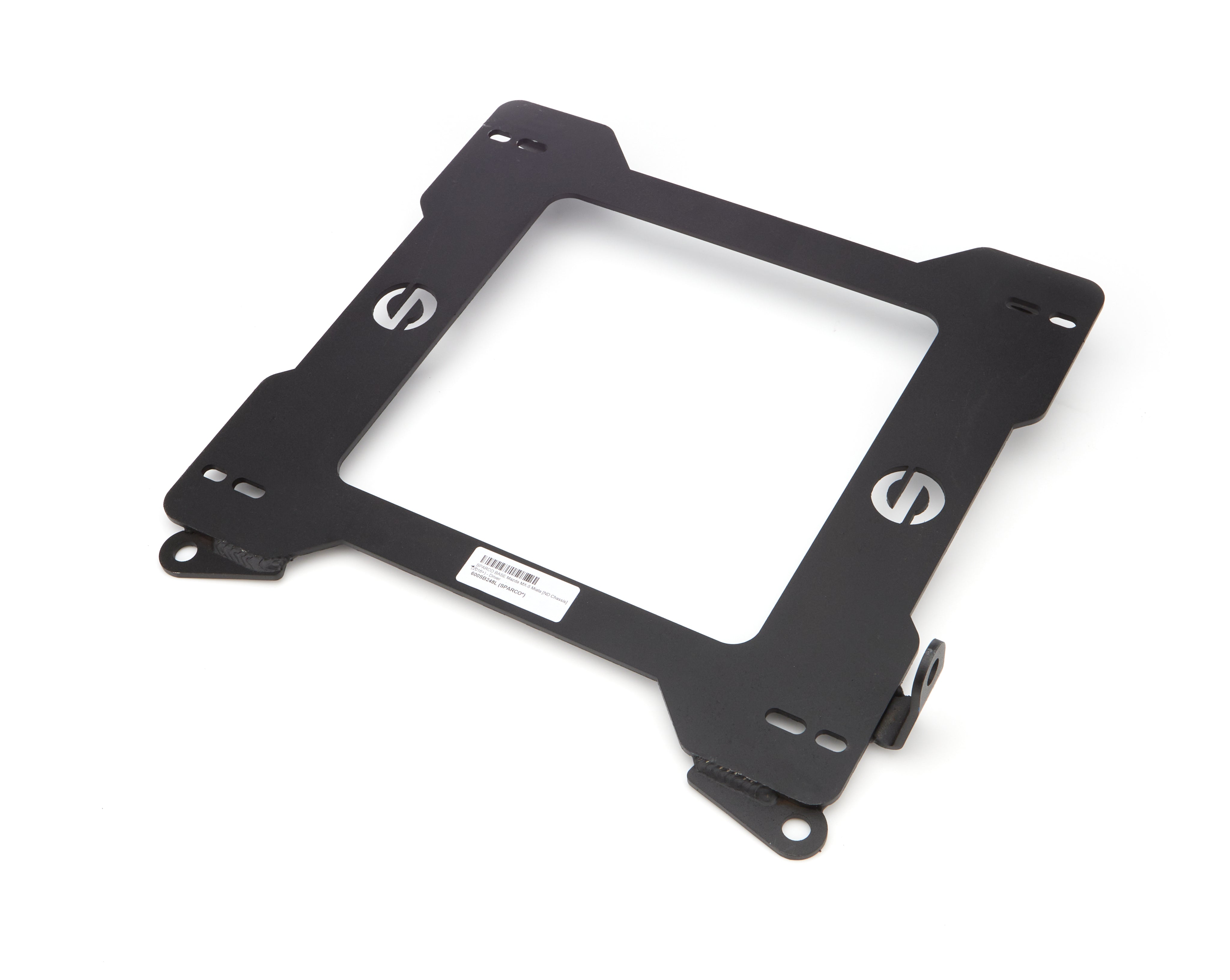 Sparco 600 Series Seat Adapter Bracket - Driver Side - Black - Mazda Miata 2016-22
