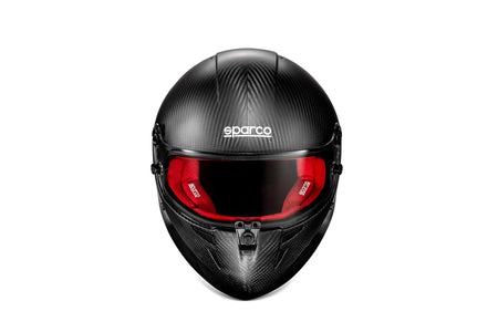 Sparco Stealth RF Carbon Helmet - Red Interior