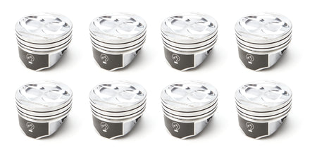Speed Pro Hypereutectic Dished Piston - 4.030 in Bore - Small Block Chevy (Set of 8)