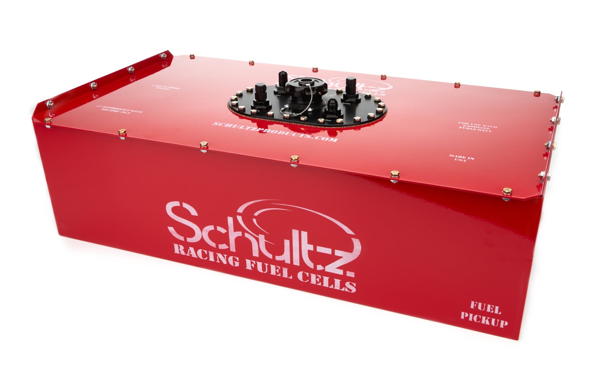 Schultz Ultimate Series 22 Gallon Fuel Cell - 33 in Wide x 17 in Deep - Red