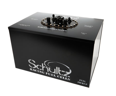 Schultz Ultimate Northeast Modified 24 Gallon Aluminum Fuel Cell - 25 in Wide x 17 in Deep - Black