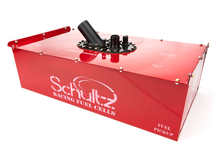 Schultz Ultra 22 Gallon Fuel Cell - 33 in Wide x 17 in Deep - NASCAR Approved - Red STC22D