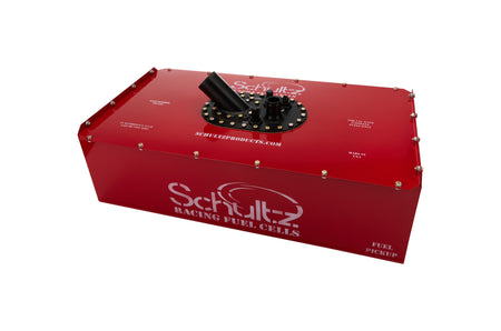 Schultz Ultra 22 Gallon Fuel Cell - 33 in Wide x 17 in Deep - NASCAR Approved - Red STC22E