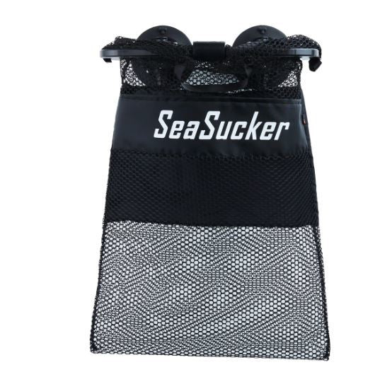 Seasucker Waste Recycle Bag - Suction Cup Mount - Wall Mount - Black