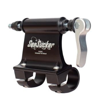 Seasucker Monkey Bars Bike Rack - Bike Rack Fork Mount - 9 x 100 mm Quick Release - Black - Sea Sucker Roof Rack Kits