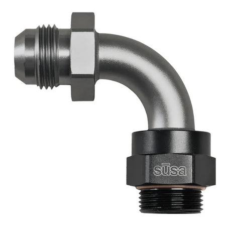 Setrab ProLine 22 mm x 1.5 Male to 6 AN Male Fitting - Black