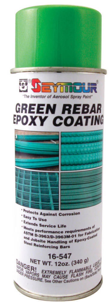 Seymour Rebar Epoxy Coating - Green - 16 oz Aerosol