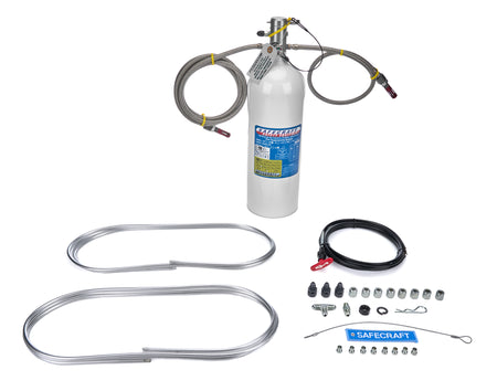 Safecraft Model AT Automatic Fire Suppresion System - 10 lb Bottle - Fluoro FS