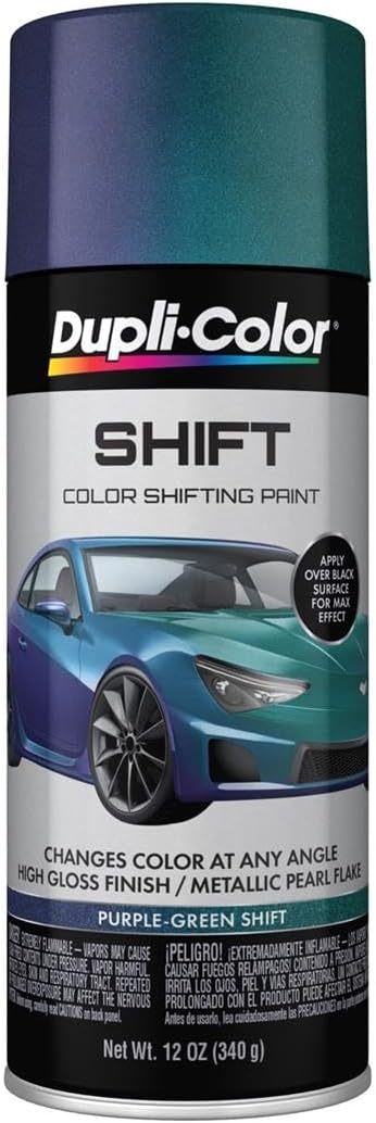 Dupli-Color Shift Color-Shifting Paint - Purple / Green - 12 oz Aerosol