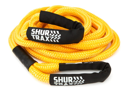 ShurTrax Nylon Recovery Rope - 3/4 in x 20 ft - 19800 lb Breaking Strength - Yellow