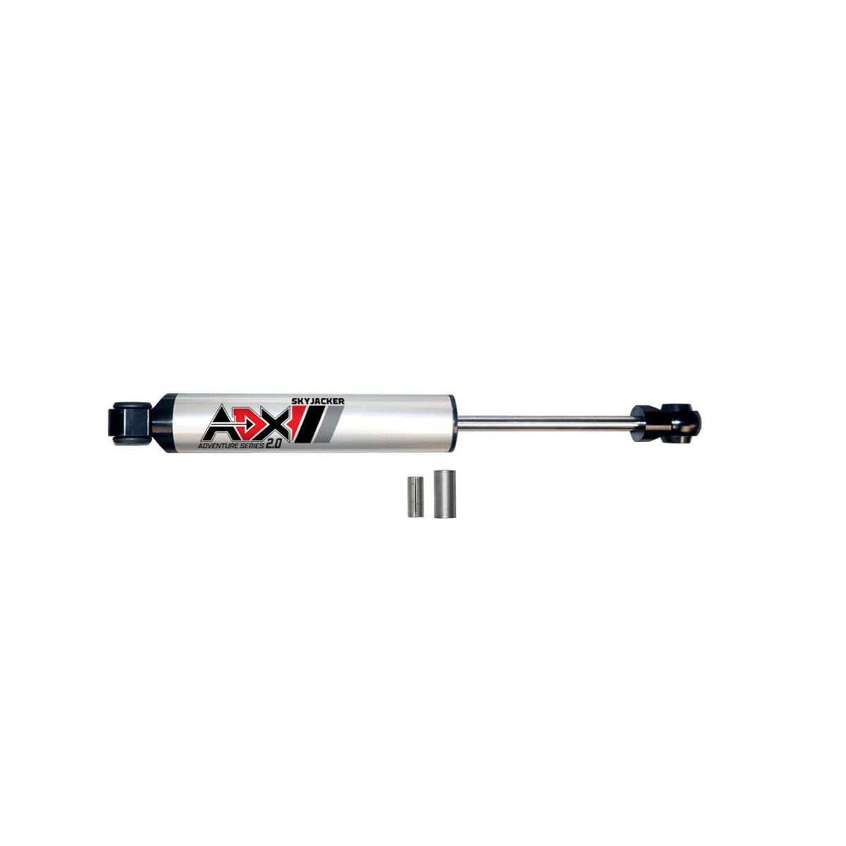 Skyjacker ADX 2.0 Steering Stabilizer - Polished - Jeep Gladiator JT / Wrangler JL 2018-25