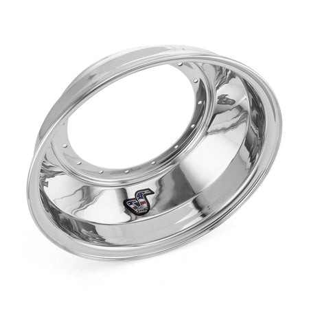 Sander Engineering Outer Wheel Shell 15 x 8" Aluminum Polished - Each