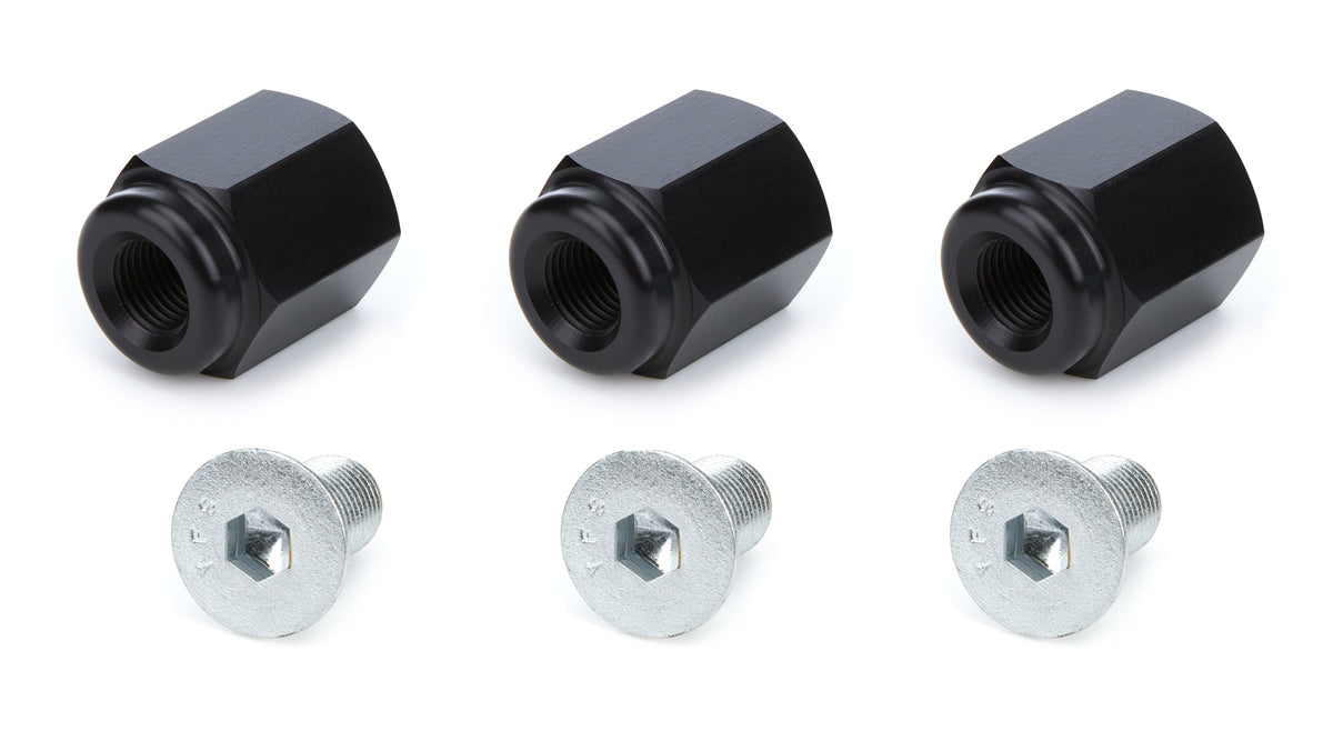 Sander Allen Head Brake Rotor Bolt - 1/2-20 in Thread - 1 in Long (Set of 3)
