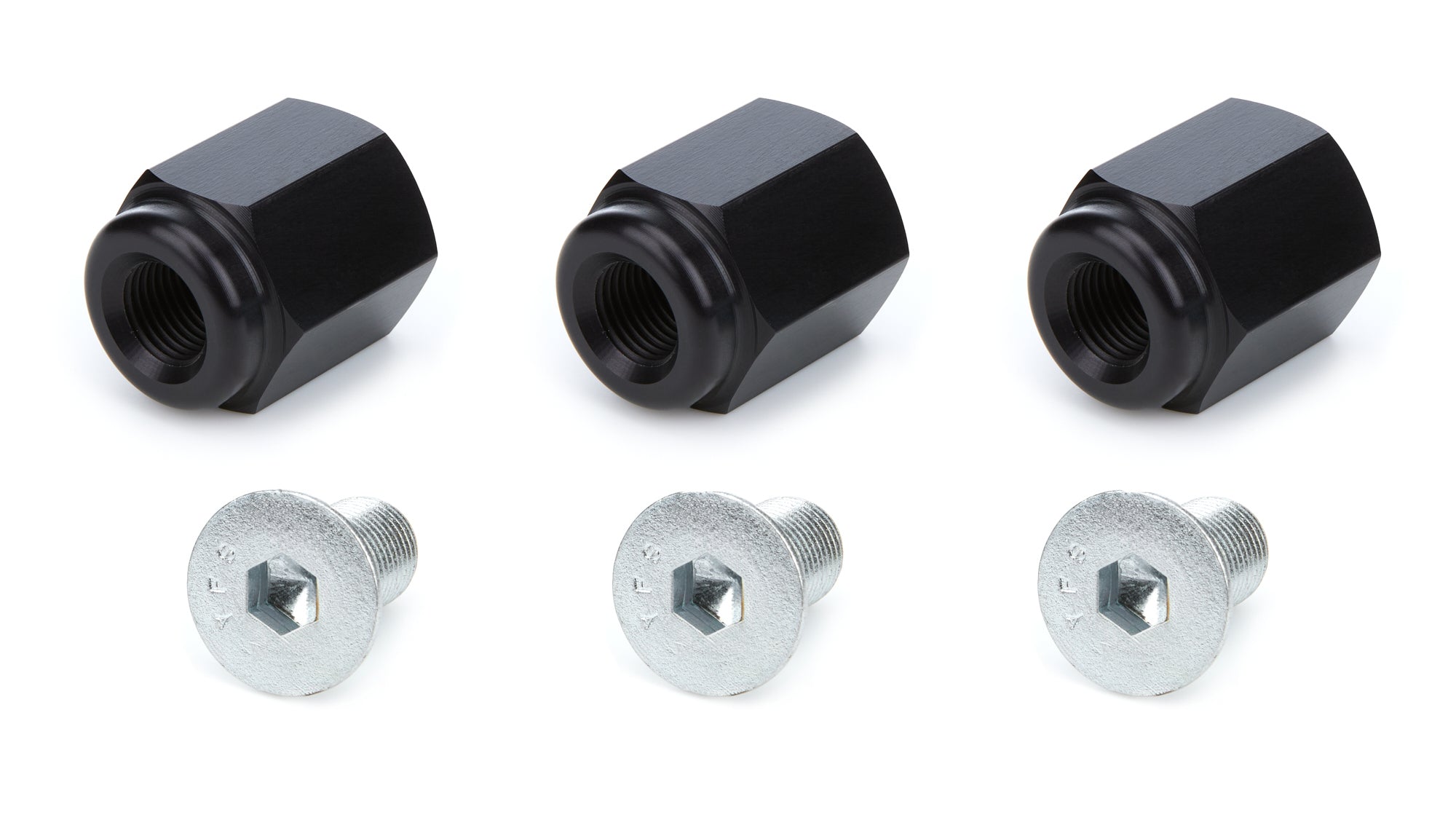 Sander Allen Head Brake Rotor Bolt - 1/2-20 in Thread - 1 in Long (Set of 3)