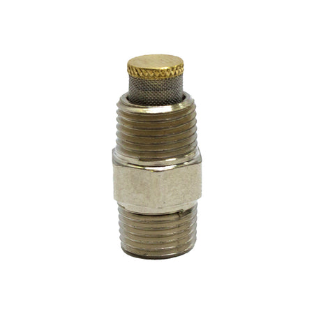 Snow Performance Hyper-Sonic Water Injection Nozzle - 189.27 ml/min - 80 Micron - 1/8 in NPT Thread - Brass - Nickel - Snow Performance Water Injection Systems