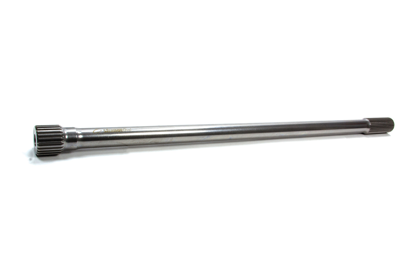 Strange Oval 31 Spline Axle Shaft - 27.5 in Long - 24 Spline Drive Flange - 1.080 in OD