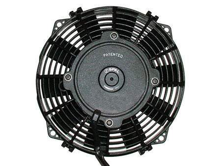 SPAL Low Profile Electric Fan - 10 in - Puller - 749 CFM - Straight Blade - 11-1/4 x 10-9/16 in