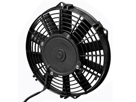 SPAL Low Profile Electric Fan - 9 in - Puller - 590 CFM - Straight Blade - 9-3/4 in Square