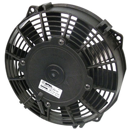 SPAL 7.5 in Electric Fan - Puller - 437 CFM - Straight Blade - 7.952 x 7.952 in - 2.011 in Thick