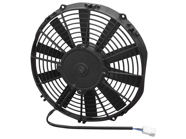 SPAL Medium Profile Electric Fan - 11 in - Puller - 932 CFM - Straight Blade - 12-1/4 x 11-3/4 in