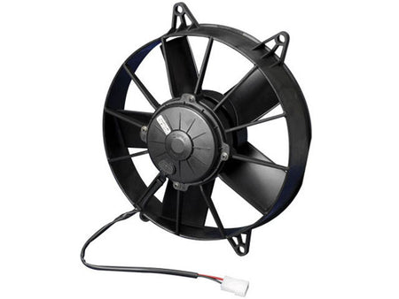 SPAL High Performance Electric Fan - 10 in - Puller - 1103 CFM - Paddle Blade - 10-15/16 x 10-5/8 in