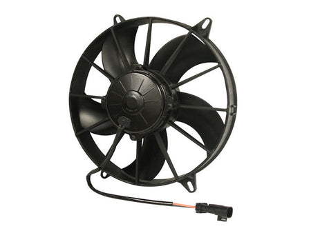 SPAL High Output Electric Fan - 11 in - Puller - 1604 CFM - Curved Blade - 11-11/16 x 11-15/16 in