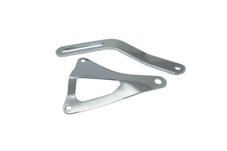 Specialty Products Head Mount LH Alternator Bracket - Chrome - Small Block Ford