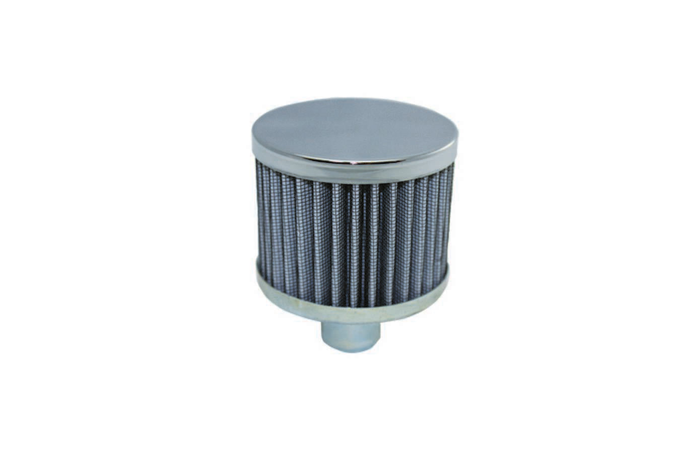 Specialty Products Push-In Round Breather - 1-1/4 in Hole - Chrome