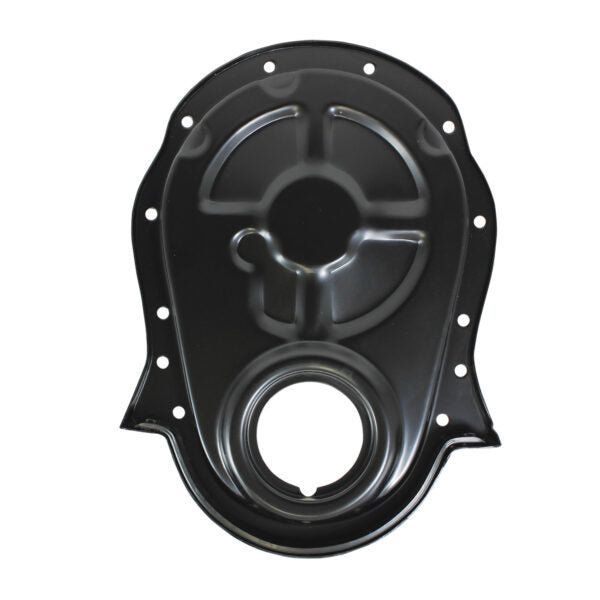 Specialty Products 1-Piece Steel  Timing Cover - Black - Big Block Chevy