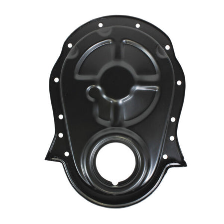 Specialty Products 1-Piece Steel  Timing Cover - Black - Big Block Chevy