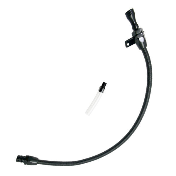Specialty Products Flexible Transmission Dipstick - Braided Stainless - Black - Torqueflite