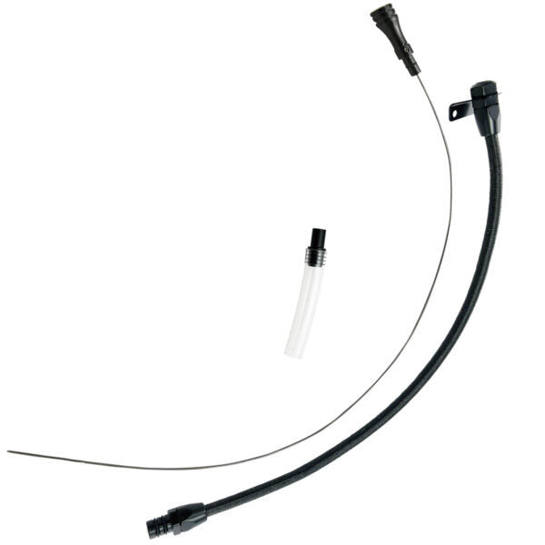 Specialty Products Flexible Transmission Dipstick - Braided Stainless - Black - C4