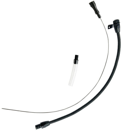 Specialty Products Flexible Transmission Dipstick - Braided Stainless - Black - C4